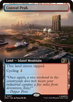 MTG [MSC-467 NM] Coastal Peak (Extended Art) - Image 1