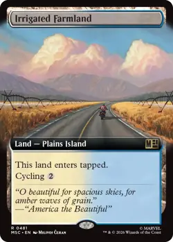 MTG [MSC-481 NM] Irrigated Farmland (Extended Art) - Image 1