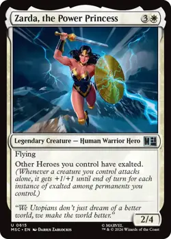MTG [MSC-615 Foil NM] Zarda, the Power Princess - Image 1