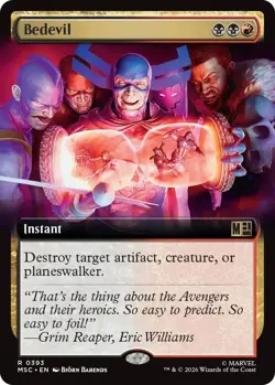 MTG [MSC-393 NM] Bedevil (Extended Art) - Image 1