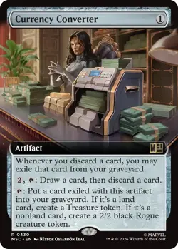MTG [MSC-430 NM] Currency Converter (Extended Art) - Image 1