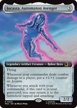 MTG - [MSC - 439] Jocasta, Automaton Avenger (Extended Art) - Commander: Marv... - Image 1