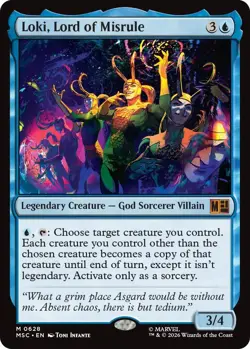 (Preorder) MTG - [MSC - 628] Loki, Lord of Misrule Foil - Commander: Marvel S... - Image 1