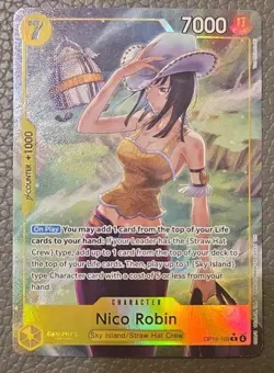 One Piece OP15-109 Nico Robin Alt Art R EN NM - Image 1