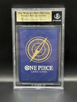 2023 One Piece Paramount War Edward Newgate OP02-004 Alt Art BGS 9.5 English - Image 2