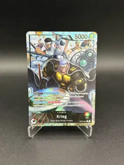 Krieg OP15-001 - Alternate Art Adventure On Kami’s Island One Piece English 2026 - Image 1