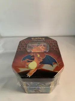Pokemon TCG - Hidden Fates 2019 GX Tin (Charizard) - Factory Sealed - Image 2