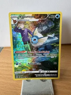 Vaporeon TG02/TG30 Brilliant Stars Trainer Gallery Holo ultra rare POKEMON TCG - Image 1