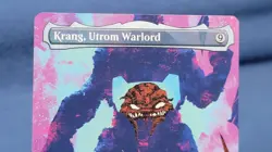 Krang, Utrom Warlord 0221 (Borderless) Teenage Mutant Ninja Turtles MTG NM - Image 2