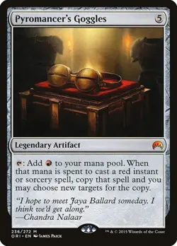 1x Pyromancer's Goggles LP Eng MTG - Magic Origins - Image 1