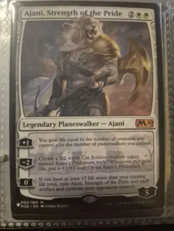 MTG Ajani, Strength of the Pride Core Set 2020 Regular Card 002/280 NM - Image 2