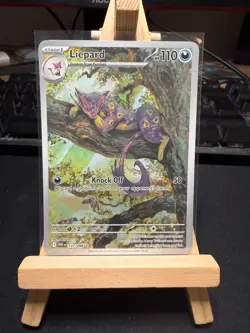 Pokemon TCG Liepard 137/086 - Illustration Rare - White Flare - NM - Image 1