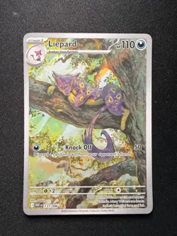 Pokemon TCG Liepard 137/086 - Illustration Rare - White Flare - NM - Image 2