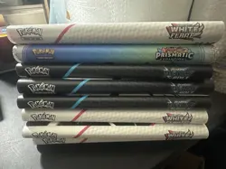 Pokemon Trading Cards Binder S&V/ Black Bolt, White flare, Prismatic Evolutions - Image 1