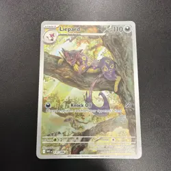 Pokemon TCG Liepard 137/086 - Illustration Rare - White Flare - NM - Image 1