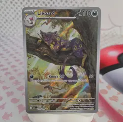 Pokemon TCG - Liepard 137/086 - White Flare - Holo Illustration Rare Card - Image 1