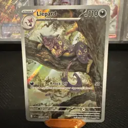 Liepard 137/086 NM White Flare Illustration Rare Pokemon TCG English - Image 1