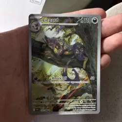 Liepard Illustration Rare SV: White Flare 137/086 NM Pokemon TCG - Image 1