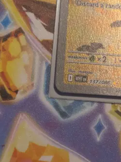 Pokemon TCG SV White Flare Liepard Illustration Card 137/086 Rare NM Condition - Image 5