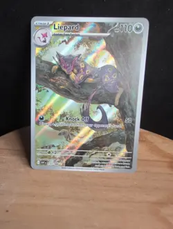 Pokemon TCG - Liepard 137/086 Illustration Rare - White Flare - Image 1