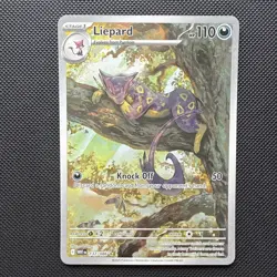 Pokemon TCG White Flare Liepard 137/086 Illustration Rare, Fresh English Edition - Image 1