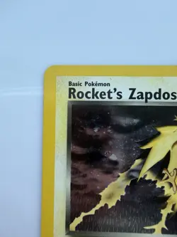 Pokemon TCG Rocket's Zapdos 15/132 Gym Challenge Holo Rare MP Unlimited 2000 - Image 3