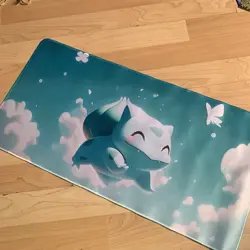 Bulbasaur Pokemon Rubber Playmat Play Mat For Tcg Trading Card Game - Image 1