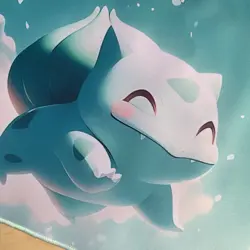 Bulbasaur Pokemon Rubber Playmat Play Mat For Tcg Trading Card Game - Image 4