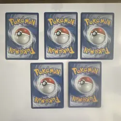 Castform Variants 5-Card Bundle Pokemon (1 reverse holo) - Image 2
