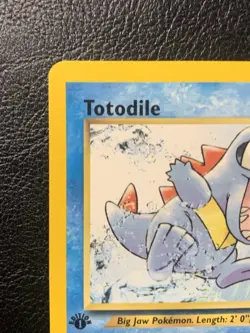 Totodile Neo Genesis 80/111 1st Edition Common Pokemon LP - Image 2