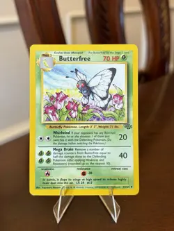 Pokemon Butterfree 33/64 Jungle Set Uncommon Unlimited NM - Image 1