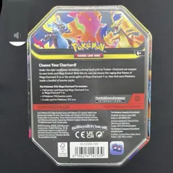 Pokemon TCG Mega Charizard Ex Tin - X EX Promo SEALED - Image 2