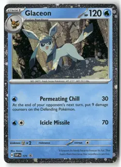 Glaceon (Cosmos Holo) 171 Promo Scarlet & Violet Promo Pokemon Near Mint - Image 1