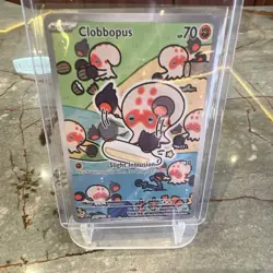 The Pokemon Company Clobbopus 207/191 sv08 Illustration Rare Holo Eng Basic HP70 - Image 1