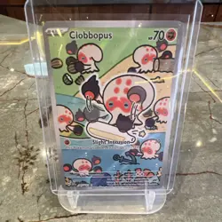 The Pokemon Company Clobbopus 207/191 sv08 Illustration Rare Holo Eng Basic HP70 - Image 2