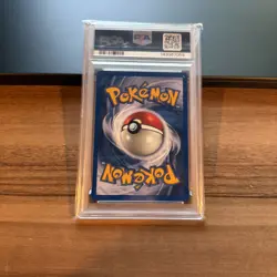 1999 POKEMON GAME #8 MACHAMP-HOLO 1ST EDITION PSA 8 - Image 2