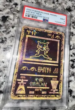 Pokemon Ancient Mew 2000 PSA 9 MINT Game Movie Promo Pokemon Card - Image 1