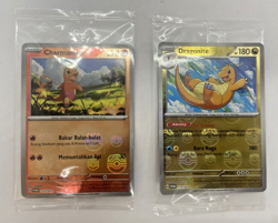 Pokemon Card Indonesia Charmander Dragonite Master Ball Winner Promo 151 Art - Image 1