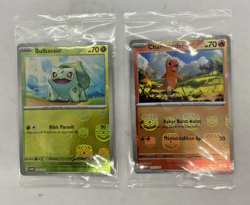 Special Pokemon TCG Indonesia Bulbasaur Charmander Master Ball Winner Promo 151 - Image 1