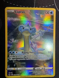 Pokemon Lapras GG05/GG70 Galarian Gallery Crown Zenith Near Mint - Image 1