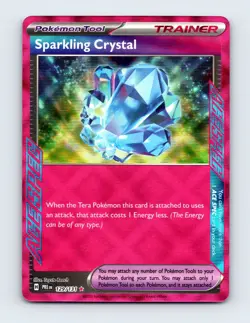 NM Sparkling Crystal 129/131 Prismatic Evolutions ACE SPEC Rare Pokemon Card - Image 1