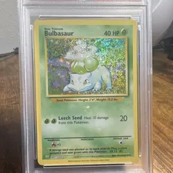 Pokemon TCG Bulbasaur PSA 10 001/034 Trading Card Game Classic Holo 2023 EN - Image 3