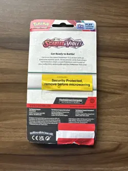 Pokemon TCG Scarlet Violet Premium Checklane Blister Pack - machop Promo Card - Image 2