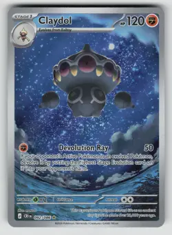 Claydol 092/086 Holo Illustration Rare Chaos Rising Pokemon Near Mint - Image 1