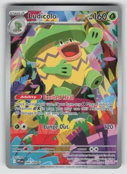 Ludicolo 095/094 Illustration Rare Phantasmal Flames Pokemon Holo Near Mint - Image 1
