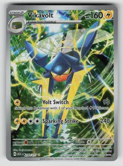 Vikavolt 230/217 Illustration Rare Ascended Heroes Pokemon Holo Near Mint - Image 1