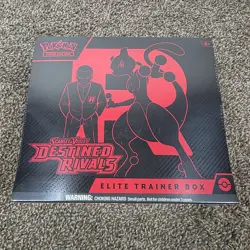 Pokemon Scarlet & Violet Destined Rivals Elite Trainer Box ETB - NEW SEALED - Image 1