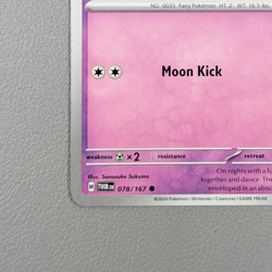 Pokemon TCG Card - Clefairy 78/167 Common | Twilight Masquerade (2024) TWM - Image 4