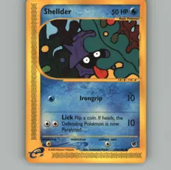 Shellder 129/165 Common Expedition Base Set Pokemon Lightly Played - Image 1