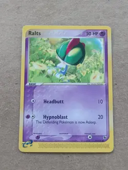 Ralts 67/109 Common Ruby & Sapphire Pokemon Lightly Played - Image 1